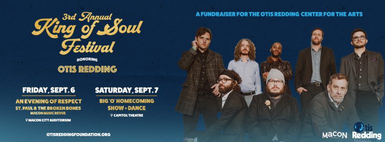 OTIS REDDING FOUNDATION ANNOUNCES 3RD ANNUAL “KING OF SOUL MUSIC FESTIVAL” ON SEPTEMBER 6 AND 7, 2024 IN MACON GA