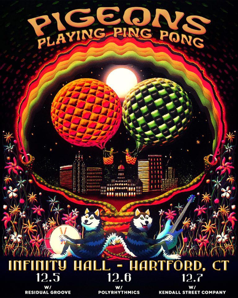 Pigeons Playing Ping Pong Announces December Run in Hartford, CT