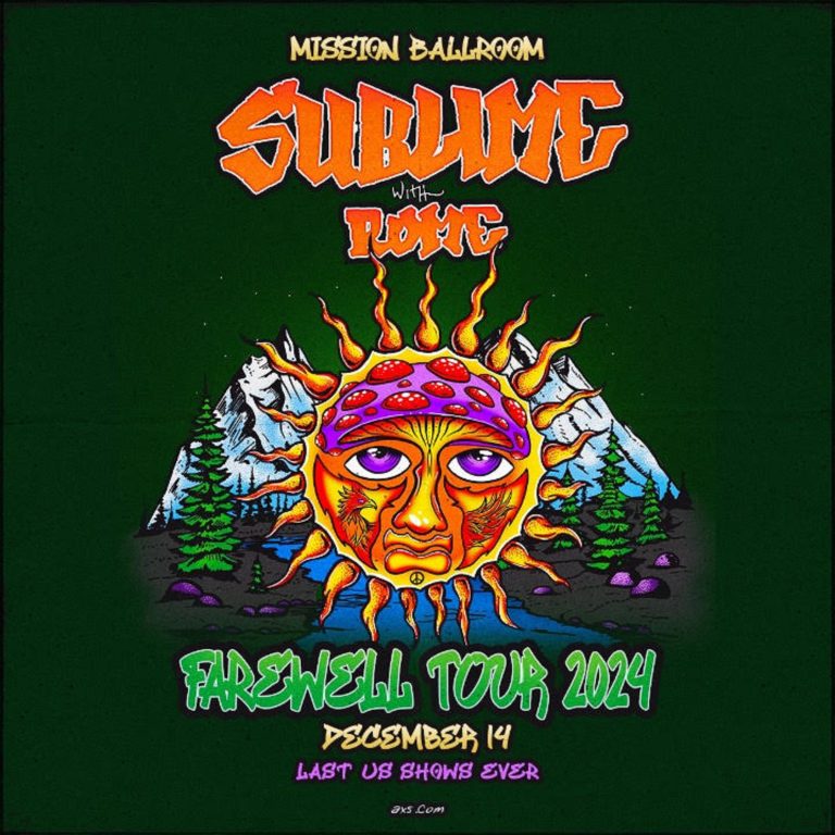 AEG Presents Sublime with Rome's Final Shows at Mission Ballroom – Two Special Nights Featuring Unique Setlists