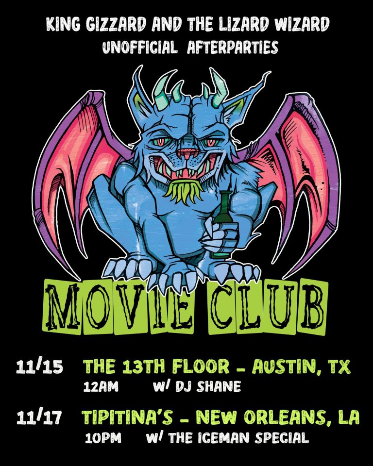 Movie Club Brings Late-Night Psych Rock Experience to King Gizzard Tour Cities