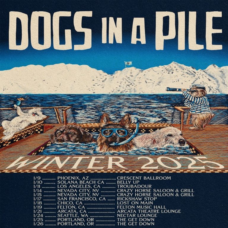 DOGS IN A PILE ANNOUNCE FIRST BATCH OF 2025 DATES ACROSS THE WEST