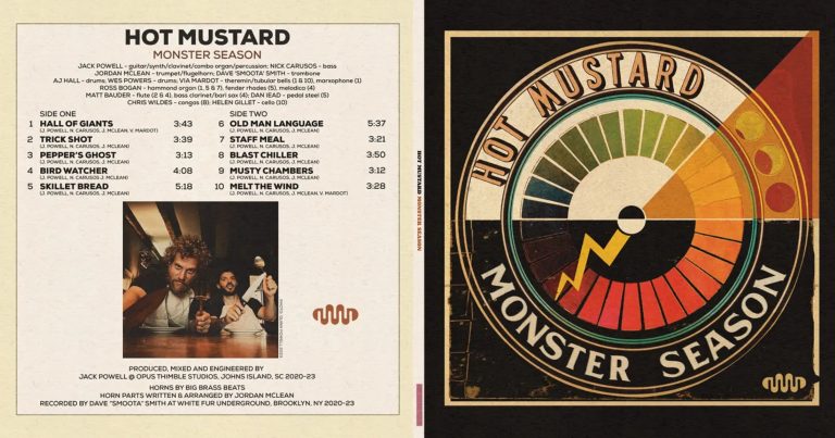 Hot Mustard announces new album, Monster Season, with Stunning New Music Video/Single “Birdwatcher”