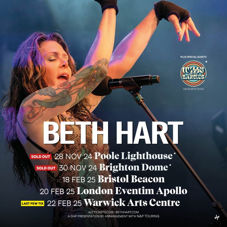 Beth Hart Sells Out November 2024 Concerts in Poole and Brighton