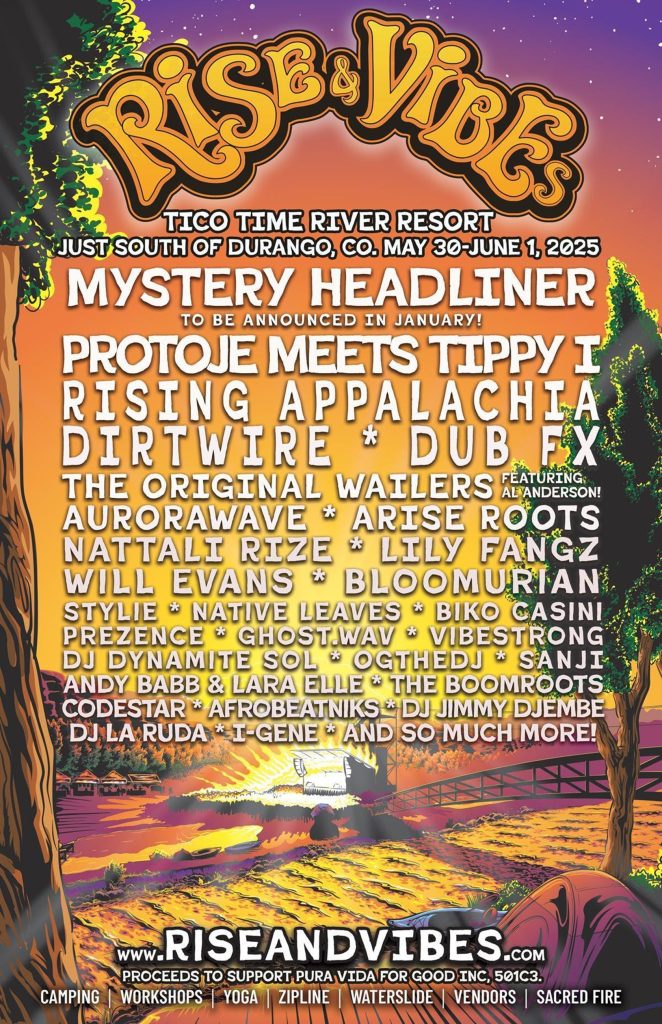 Rise & Vibes Music Festival Announces Lineup and Tickets on Sale for Annual Event May 30-June 1, 2025
