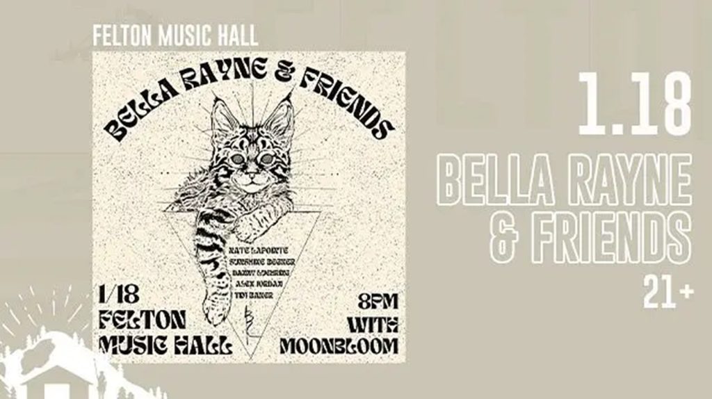 17-Year-Old Guitar Prodigy Bella Rayne Brings “Looks Like Rayne” Grateful Dead/JGB Tribute to Felton Music Hall