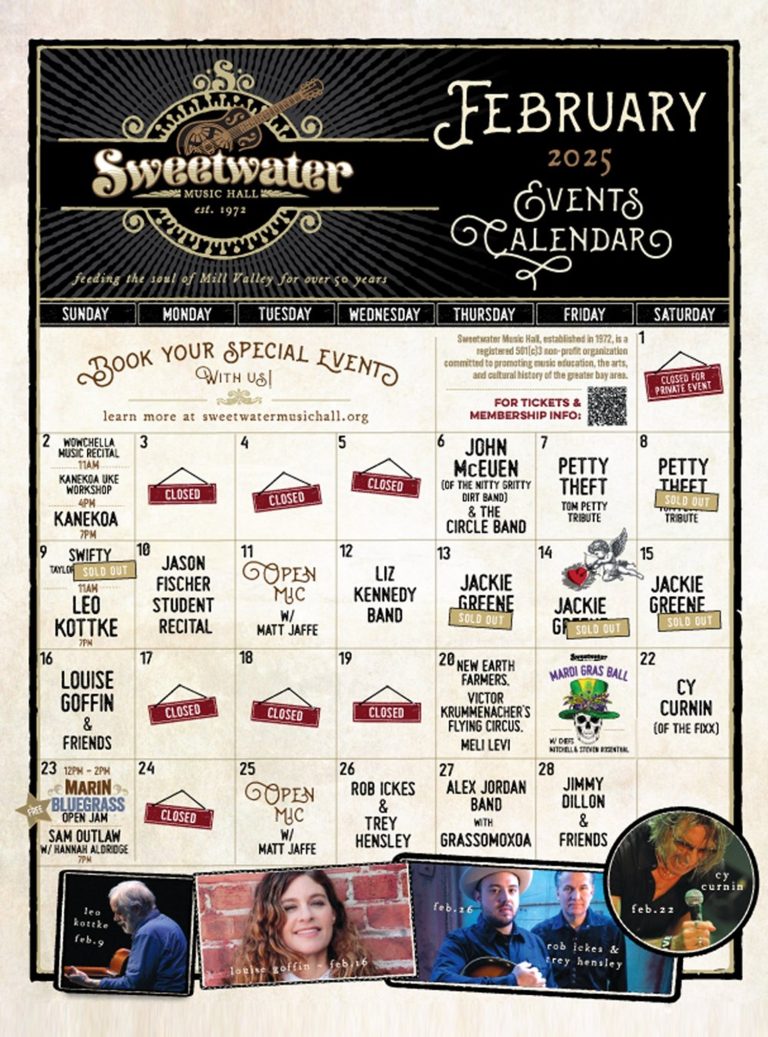 Mill Valley’s Iconic Sweetwater Music Hall: Inspiring Creativity Through Live Music