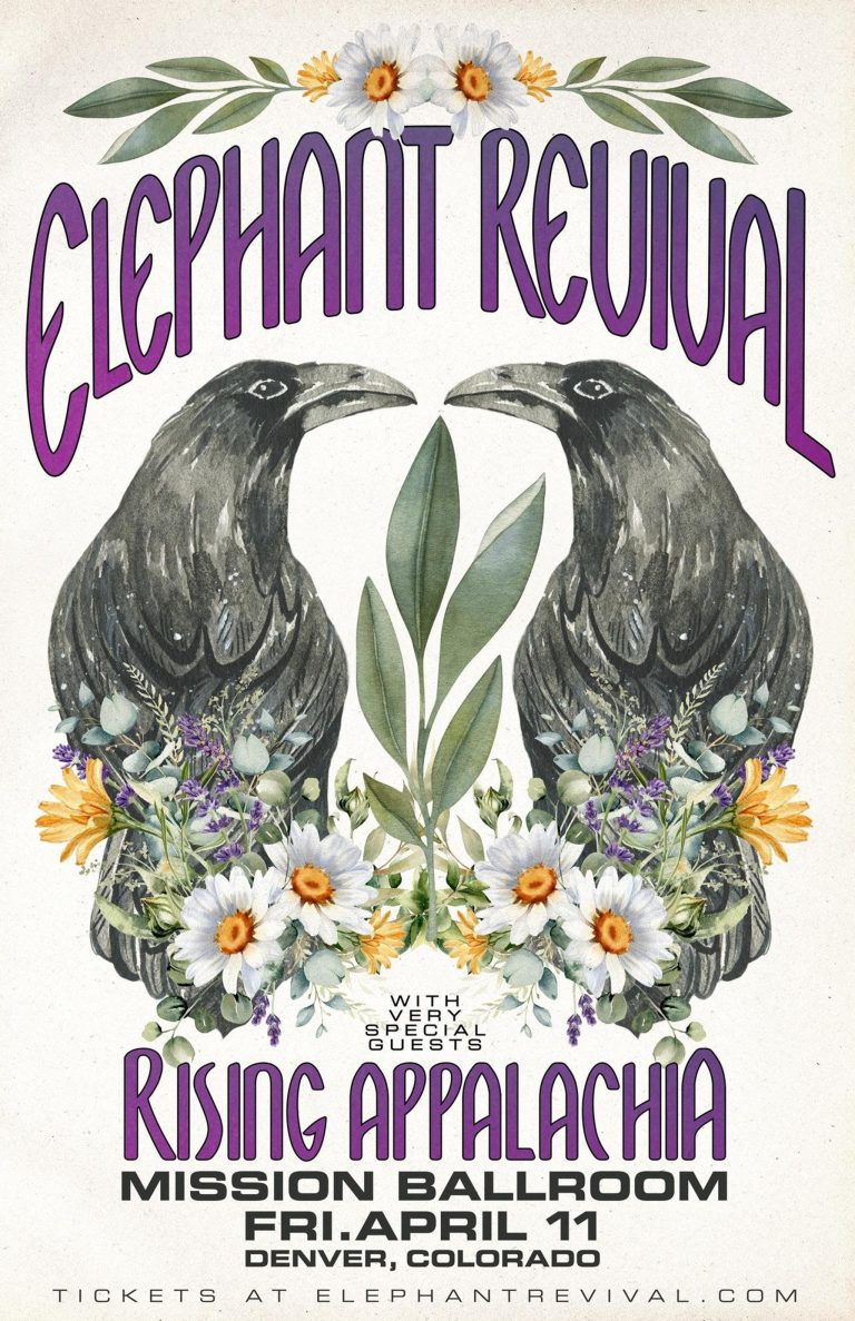 ELEPHANT REVIVAL RETURNS TO MISSION BALLROOM APRIL 11 With special guests Rising Appalachia