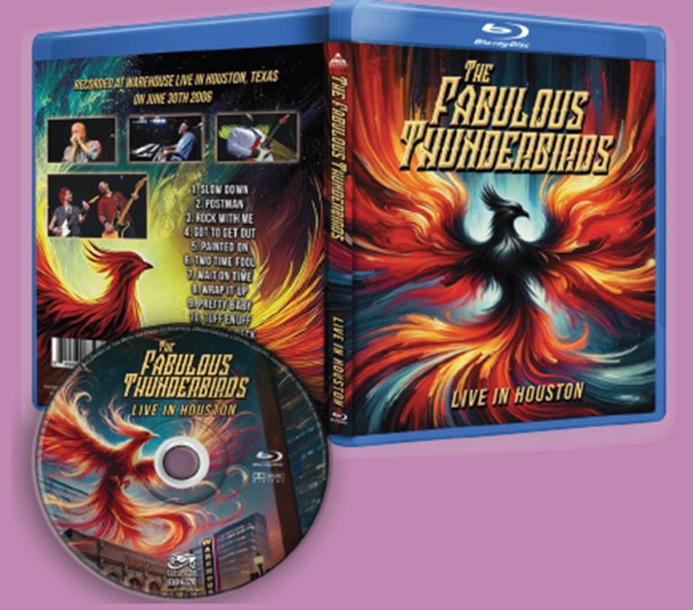 Fabulous Thunderbirds blaze across vintage concert Blu Ray/ DVD Live in Houston