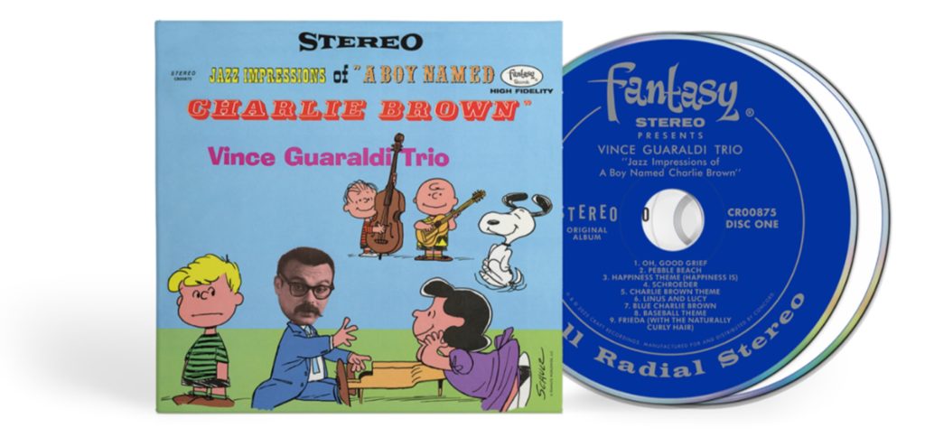 Craft Recordings celebrates 75th anniv. of PEANUTS with expanded edition of Vince Guaraldi Trio’s 'Jazz Impressions of a Boy Named Charlie Brown'