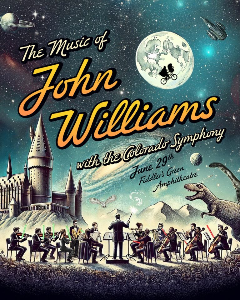 COLORADO SYMPHONY ANNOUNCES THE MUSIC OF JOHN WILLIAMS AT FIDDLER’S GREEN AMPHITHEATRE