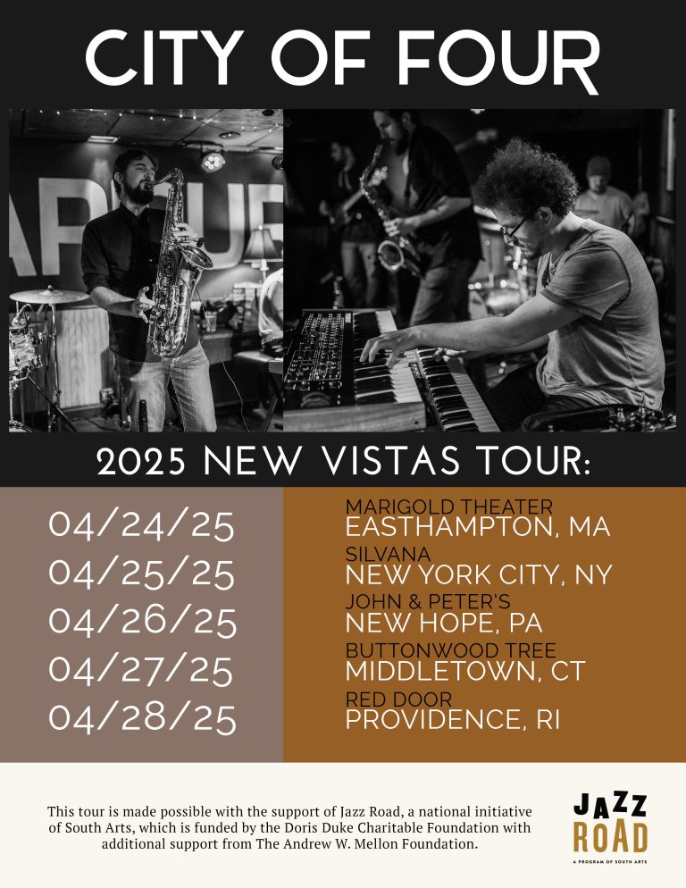 FUSION QUARTET CITY OF FOUR ANNOUNCES “NEW VISTAS” TOUR