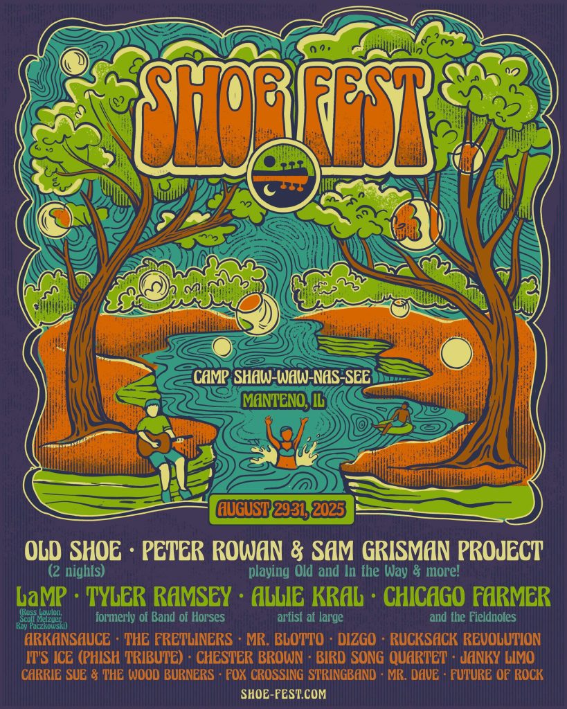 Shoe Fest 2025 Unveils First Round Artist Lineup Featuring Peter Rowan, Sam Grisman Project, LaMP, and More