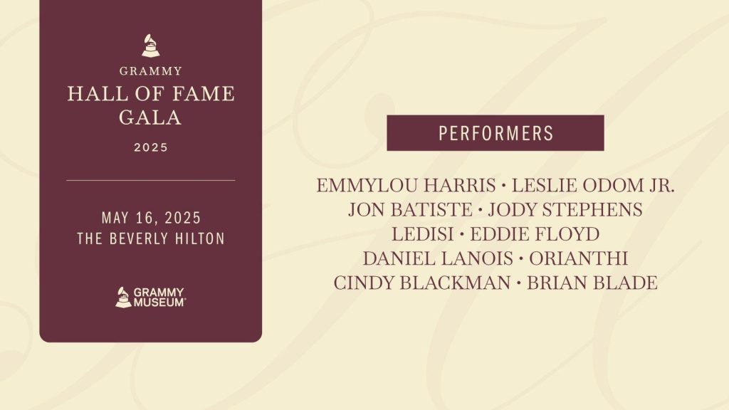 Star-Studded Initial Performance Lineup Announced For GRAMMY Hall Of Fame Gala On May 16