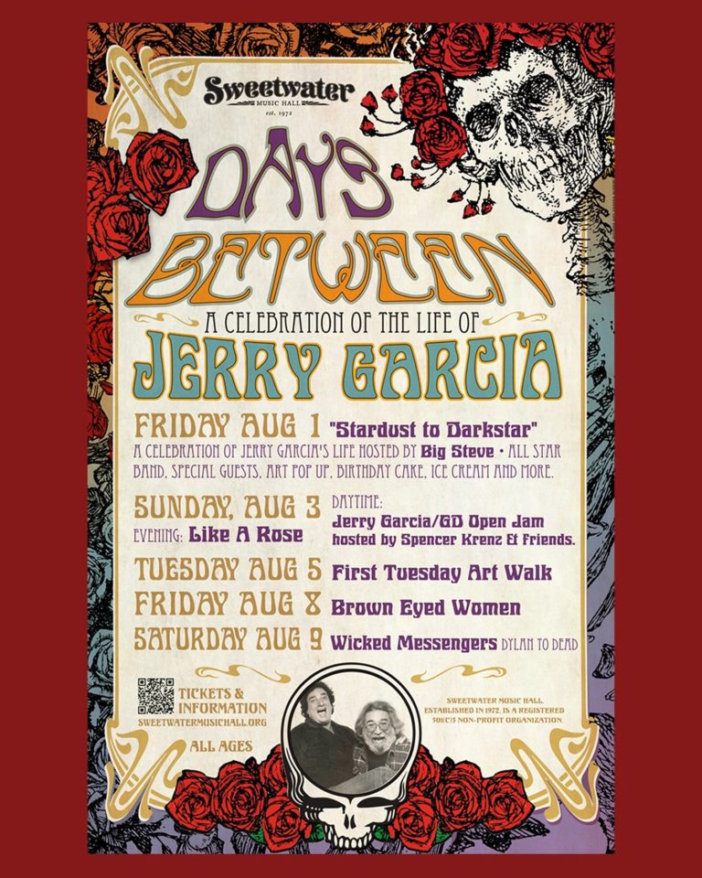 Sweetwater Music Hall Presents Days Between: A Celebration of the Life of Jerry Garcia