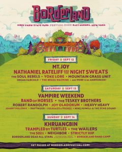 BORDERLAND FESTIVAL REVEALS 2025 DAILY LINEUP