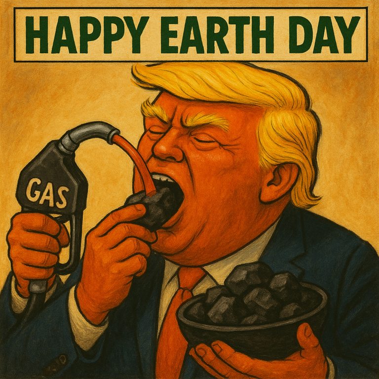 Earth Day 2025: The Felon’s Feast of Fossil Fuels
