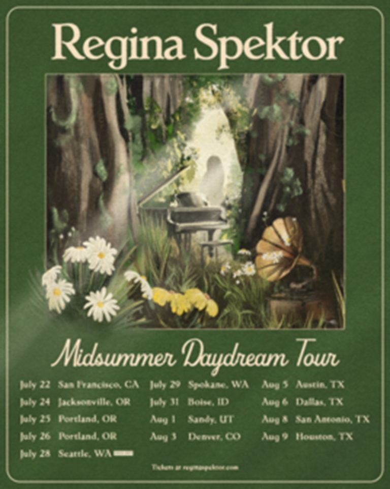 Regina Spektor to reissue five beloved LPs on limited edition color vinyl, U.S. tour dates this summer