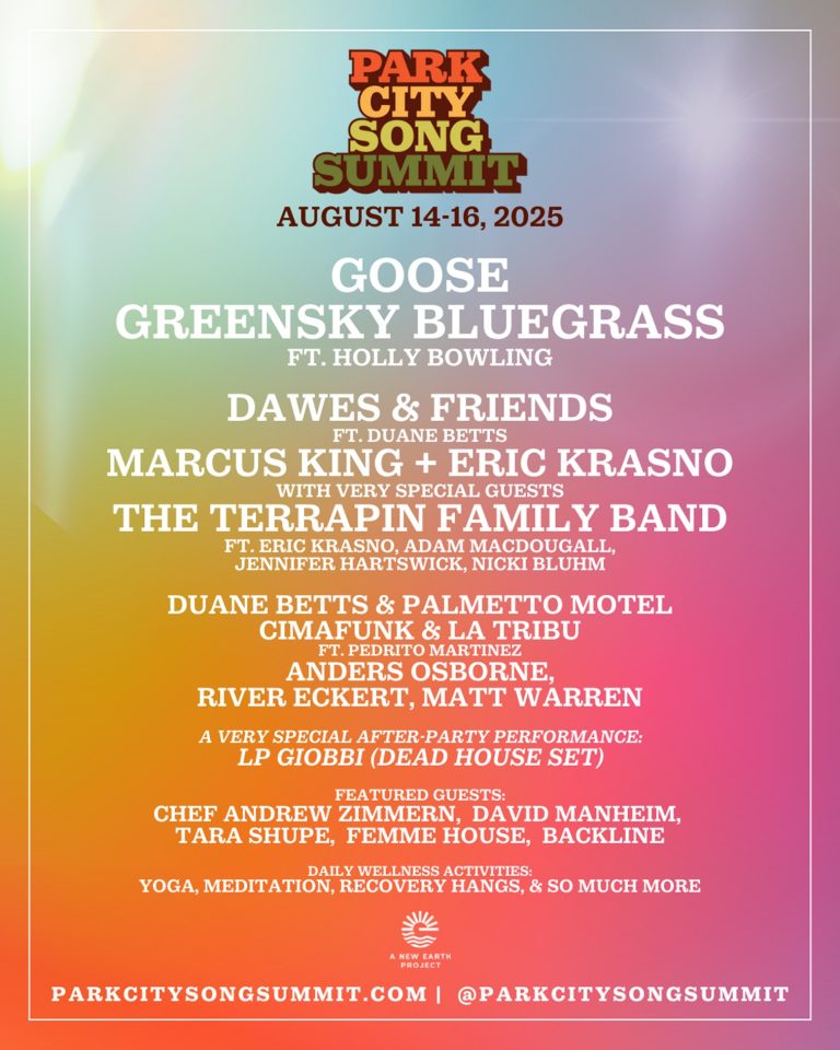 Park City Song Summit Returns To The Heart Of Park City With New Location This August 14-16th