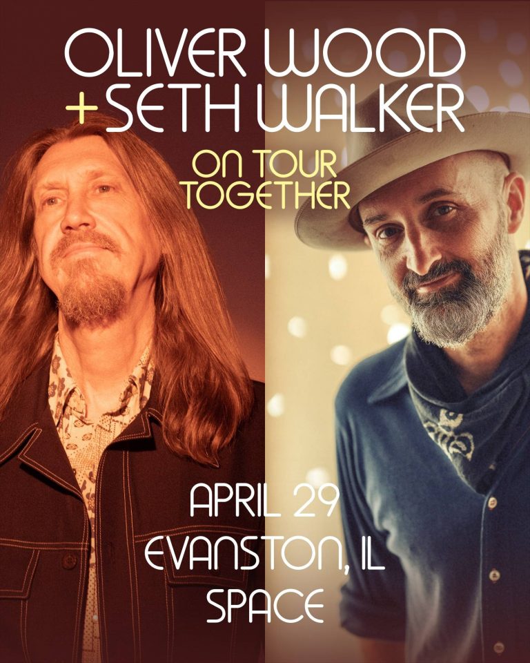 Oliver Wood & Seth Walker Bring Roots‑Rich Spring Tour to Space in Evanston, IL