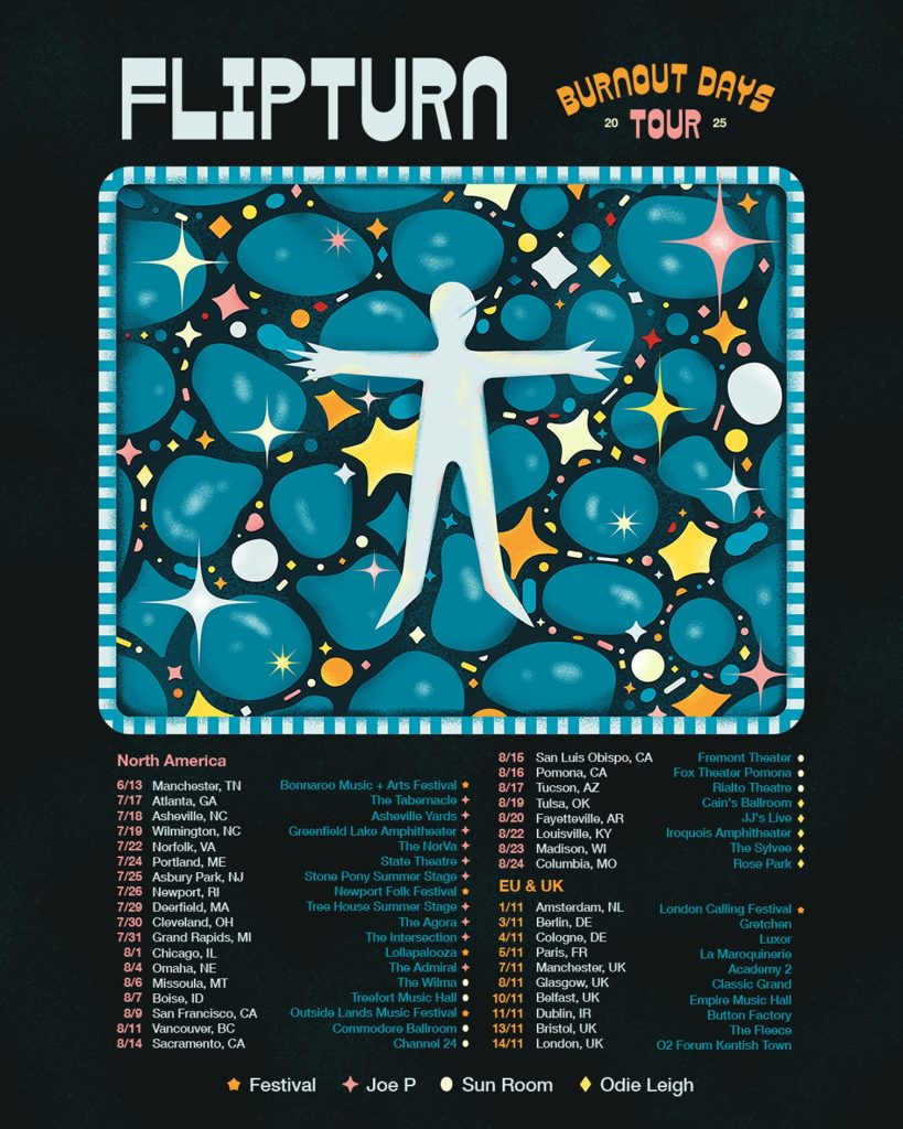 FLIPTURN EXTEND ‘BURNOUT DAYS’ HEADLINE TOUR