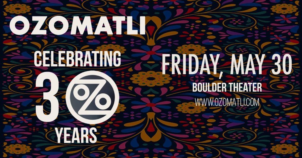 Ozomatli Celebrates 30 Years of Music and Unity: Live at Boulder Theater