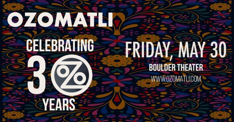 Ozomatli Celebrates 30 Years of Music and Unity: Live at Boulder Theater