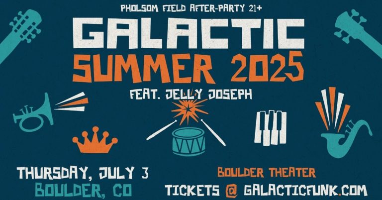 Funk After Dark: Galactic Takes the Stage at Boulder Theater Post-Phish
