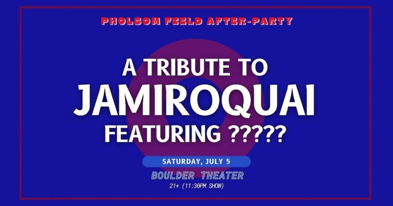 97.3 KBCO PRESENTS A TRIBUTE TO JAMIROQUAI – PHOLSOM FIELD AFTER-PARTY