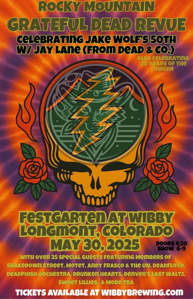 Rocky Mountain Grateful Dead Revue to Mark Milestones with All‑Star Celebration at Wibby Brewing