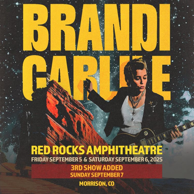 Third Show Added: Brandi Carlile Makes It a Red Rocks Trilogy This September