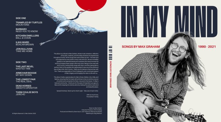 Minnesota Music Community Honors Late Musician Max Graham with Tribute Album Benefiting Mental Health Awareness