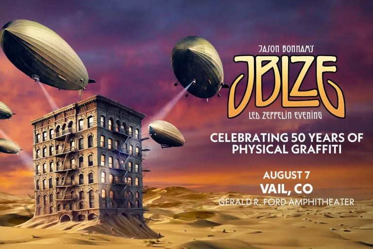 Jason Bonham’s Led Zeppelin Evening Brings Physical Graffiti 50th-Anniversary Celebration to Vail’s Gerald R. Ford Amphitheater on August 7