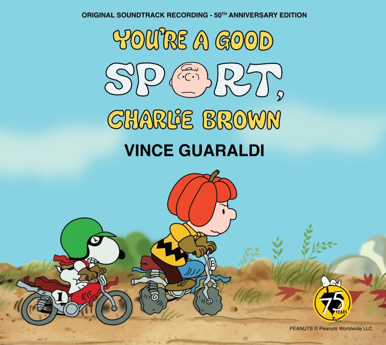 Lee Mendelson Film Productions Celebrates Peanuts® 75th with Vince Guaraldi’s “You’re a Good Sport, Charlie Brown” Soundtrack—Out July 11, 2025