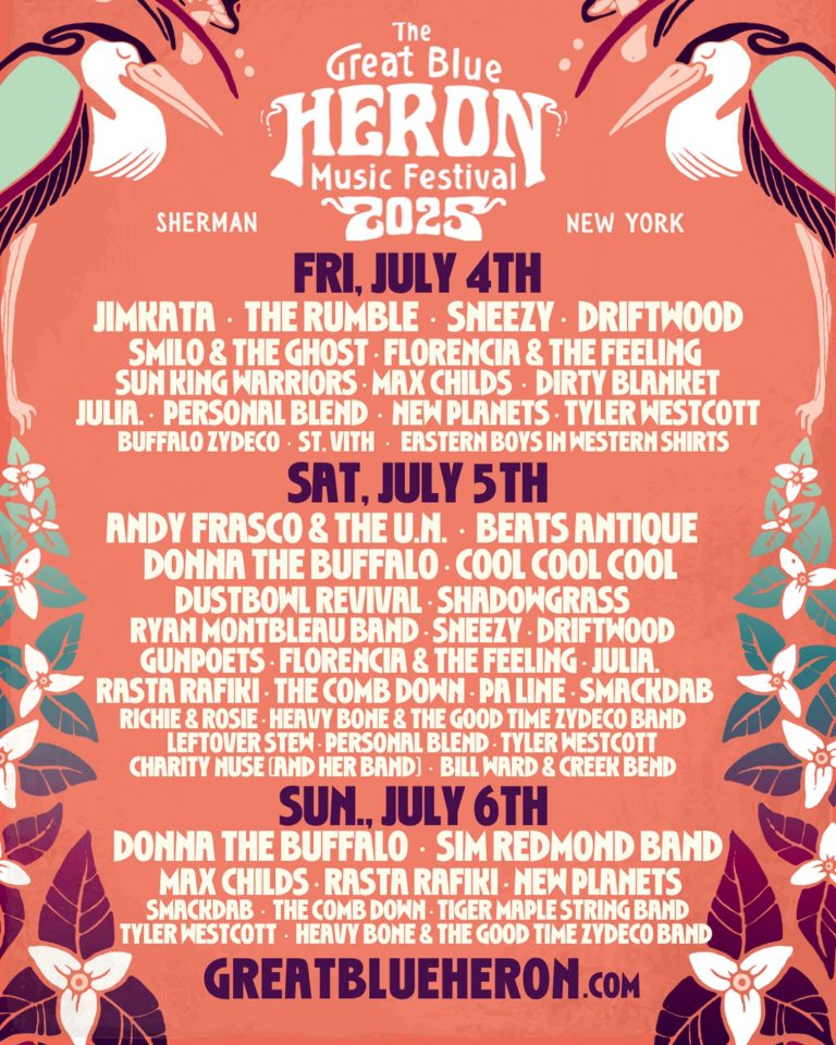 The 32nd Annual Great Blue Heron Music Festival: Dedicated to Festival Co-founder David Tidquist