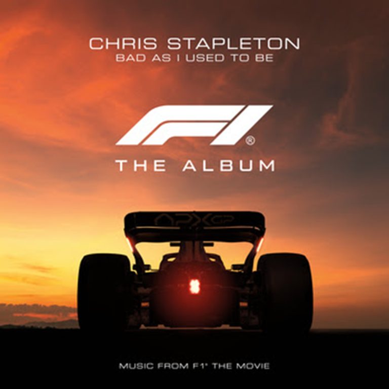 Grammy Award-winning Chris Stapleton enters the race with “Bad As I Used To Be” from "F1® THE ALBUM"