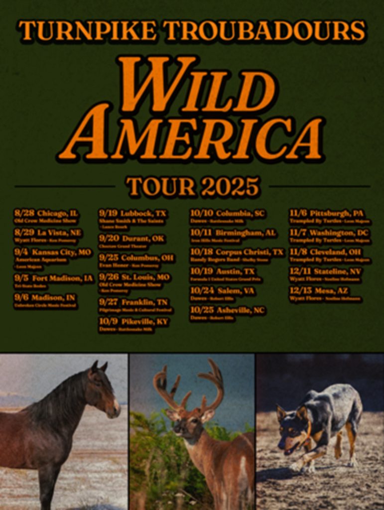Turnpike Troubadours confirm Wild America Tour