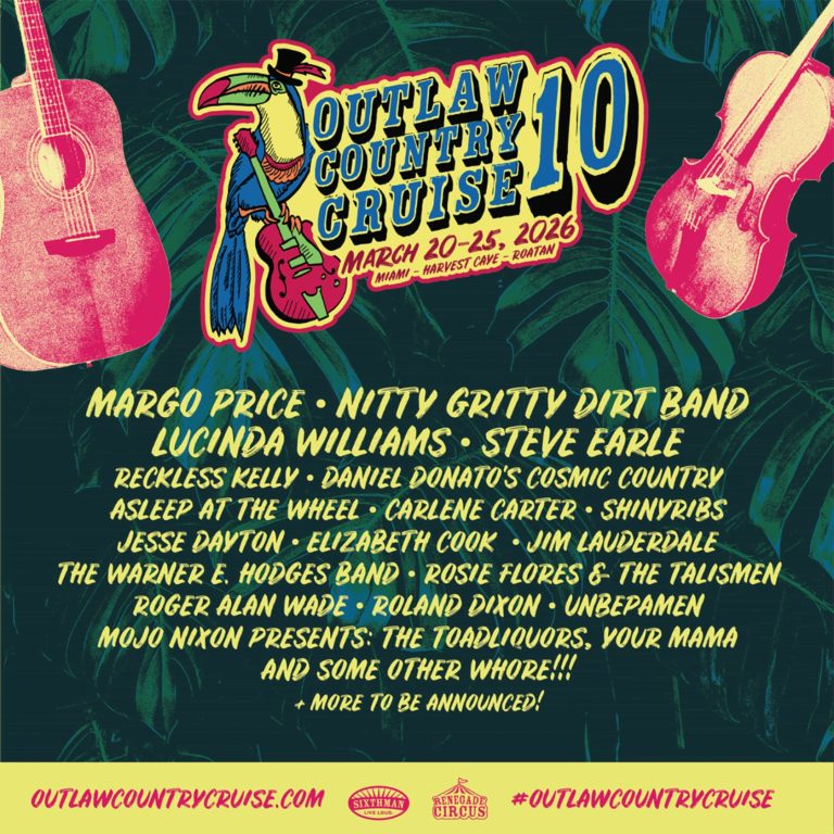Outlaw Country Cruise Announces 10th Anniversary Lineup