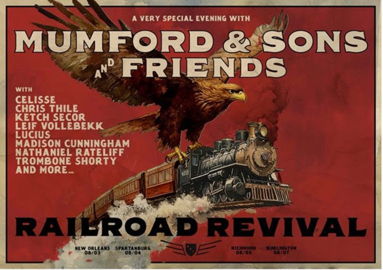 Mumford & Sons and friends return to the railways for 2025 Railroad Revival Tour