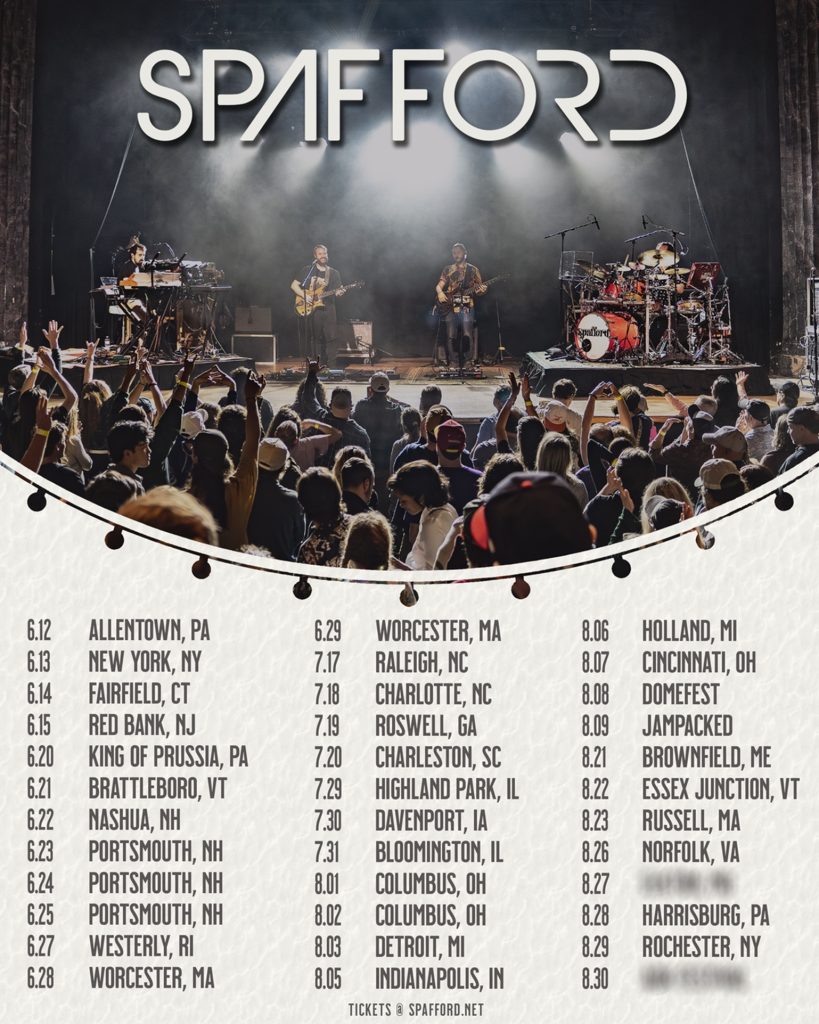 Spafford Announces Final Summer Tour Dates — Tickets On Sale May 30