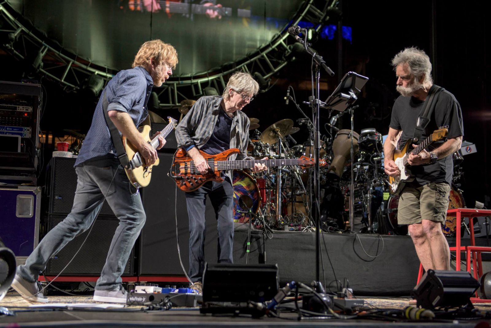 Trey, Phil and Bobby | Santa Clara, CA | photo by ©Jay Blakesberg