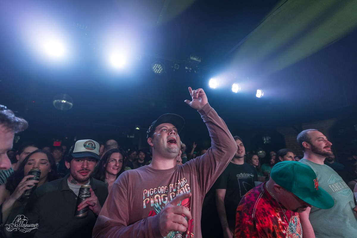 Fans were digging the two set show | Mercury Lounge