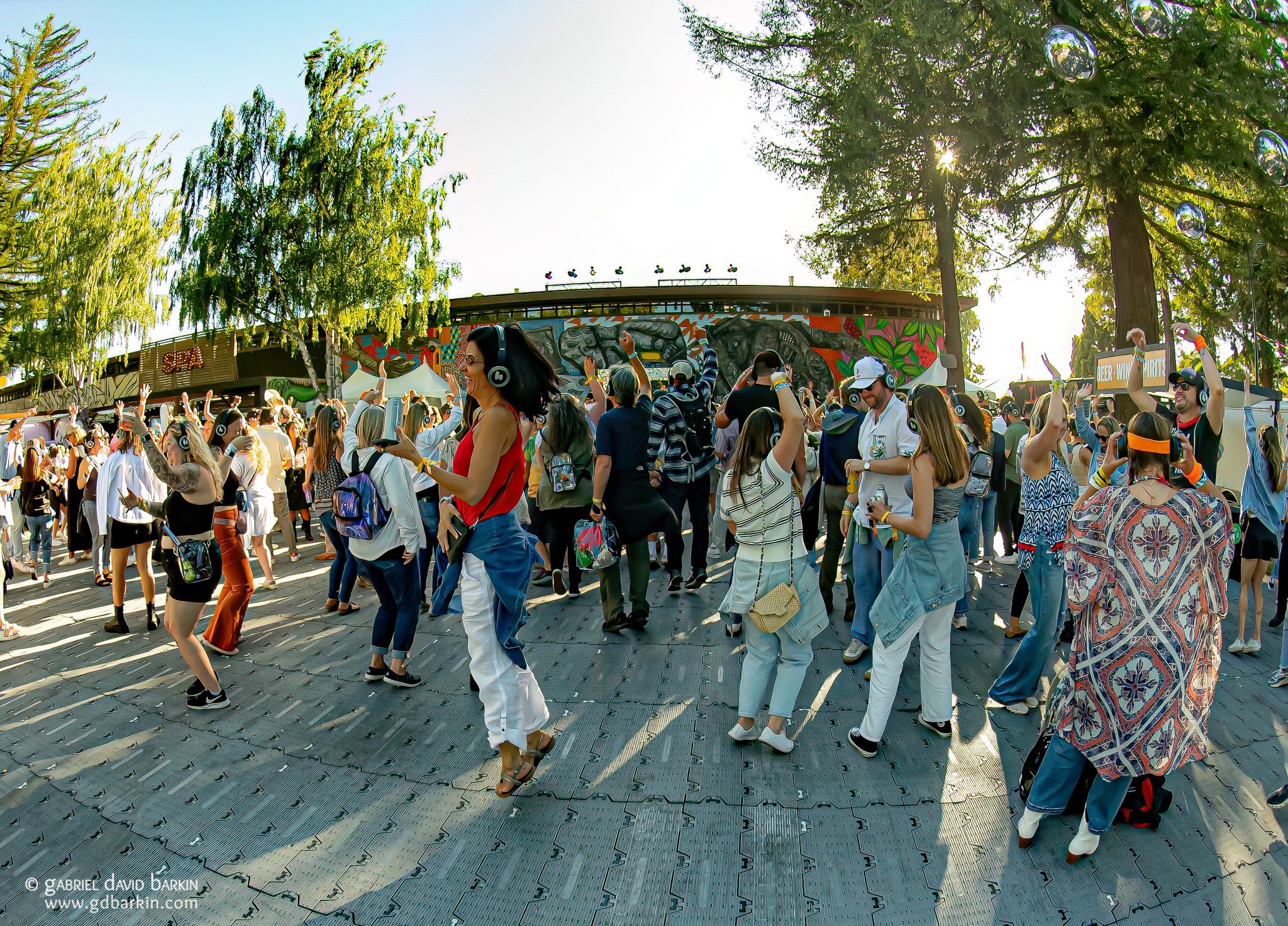 Silent Disco at BottleRock Napa Valley