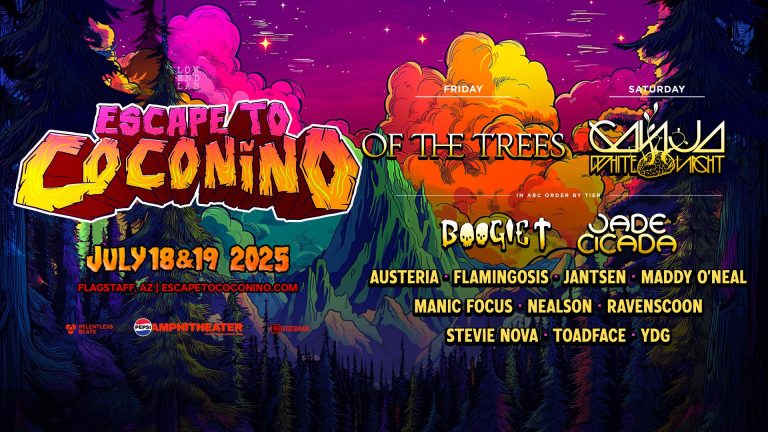 RELENTLESS BEATS & R ENTERTAINMENT NORTH ANNOUNCE LINEUP FOR “ESCAPE TO COCONINO,” JULY 18 & 19, 2025