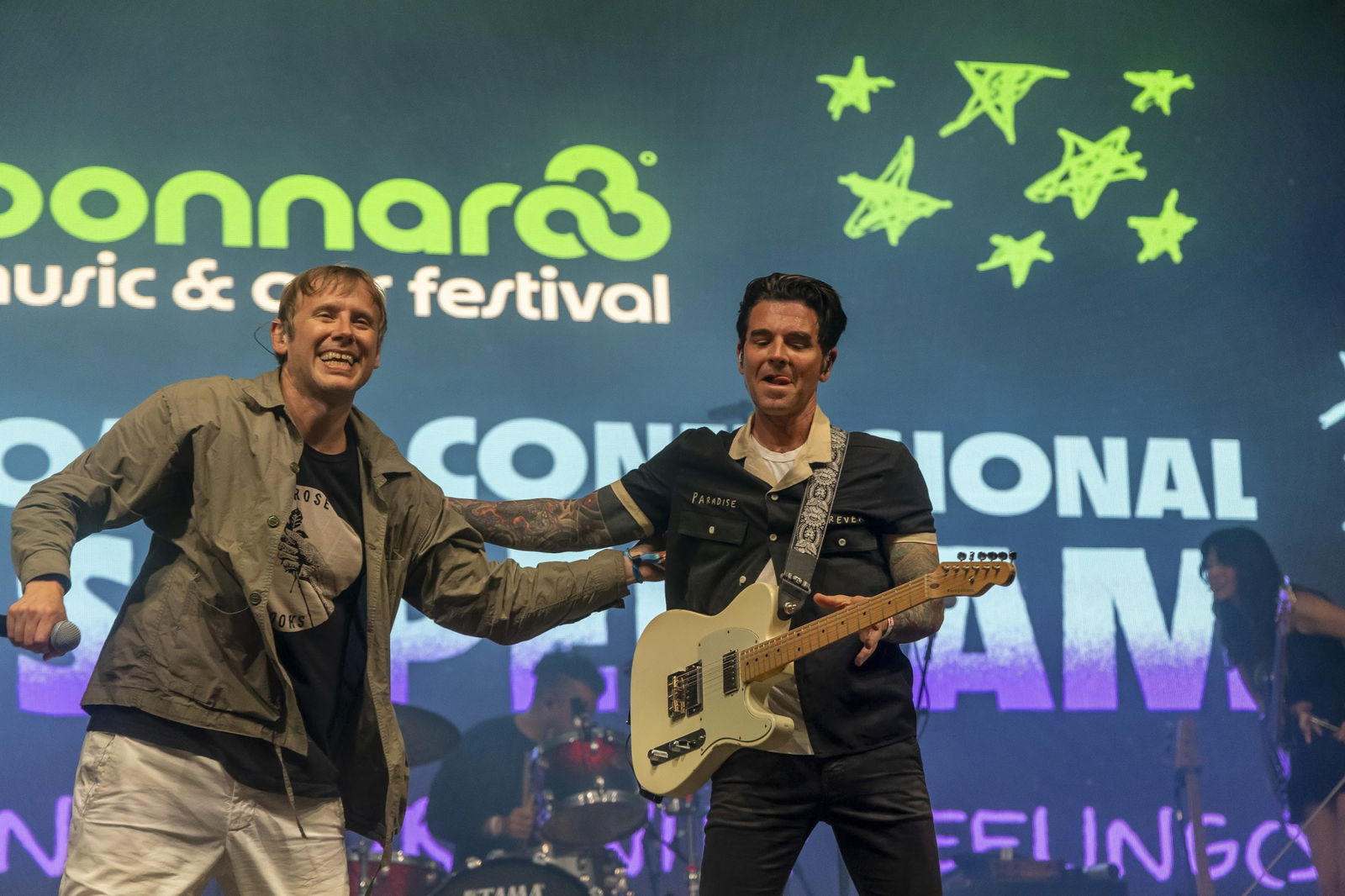 Geoffrey Rickly and Chris Carrabba