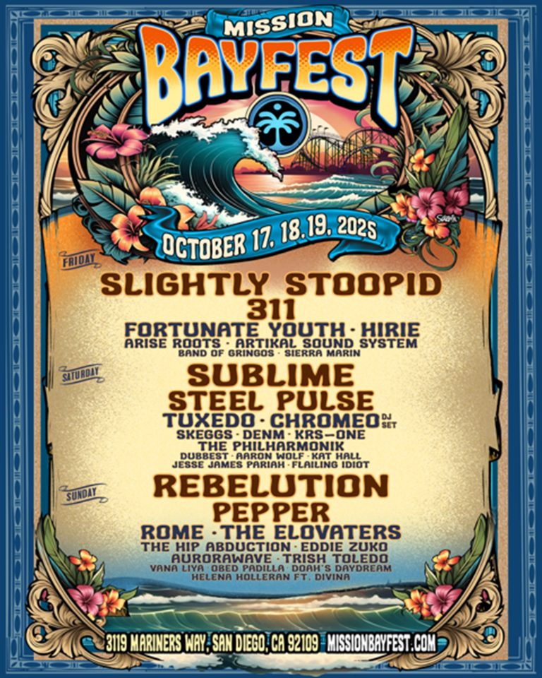 San Diego’s Mission Bayfest Returns with a Stacked Lineup of American Reggae Legends