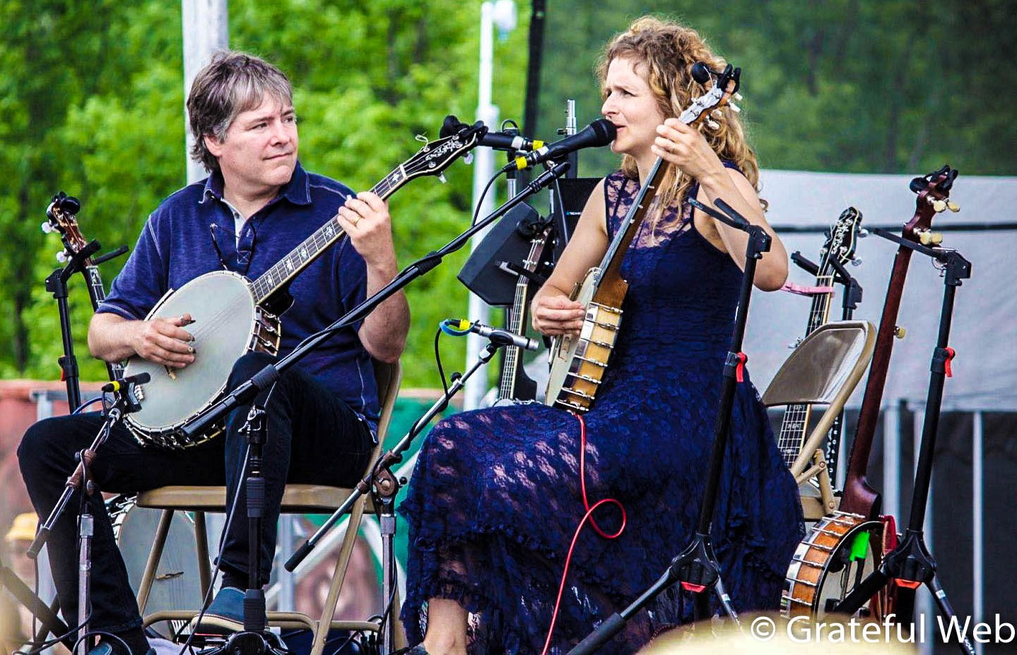 Bela Fleck and Abigail Washburn | Grey Fox Bluegrass Festival