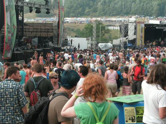 Main stage @ All Good