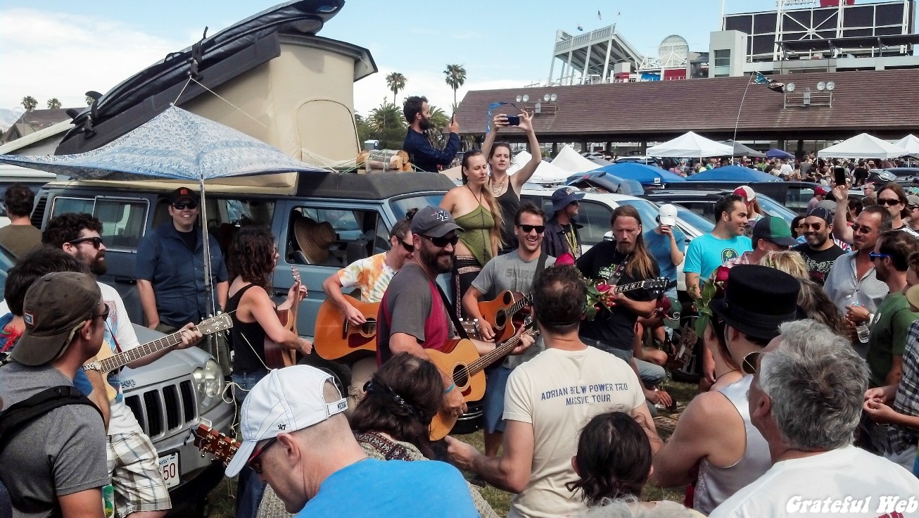 good times in the Santa Clara lot