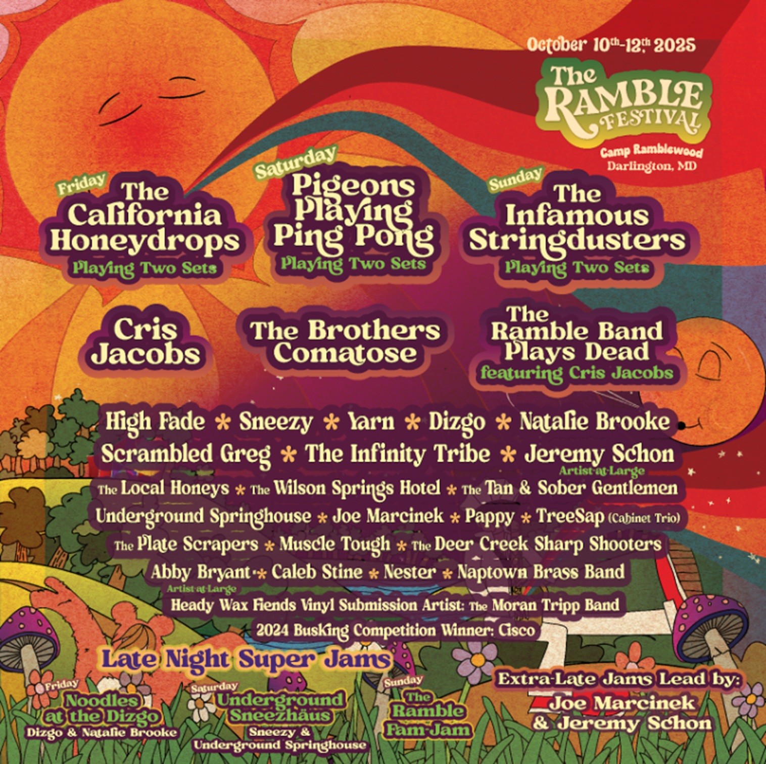 THE 4TH ANNUAL RAMBLE FESTIVAL OCTOBER 10-12, 2025 | DARLINGTON, MD