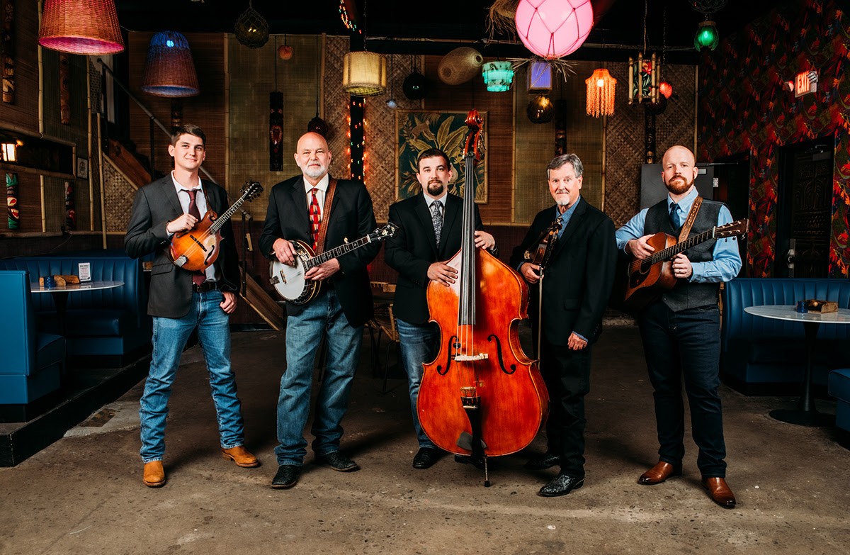 Lonesome River Band is, from left, Adam Miller, Sammy Shelor, Kameron Keller, Mike Hartgrove and Jesse Smathers. Photo by Sandlin Gaither.